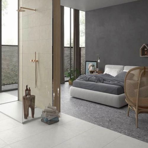 Porcelanato Kalksten Snow 60x120 cm