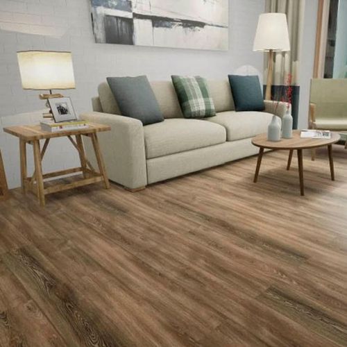 Piso Vinílico SPC Pecan Oak 1219x184x5 mm