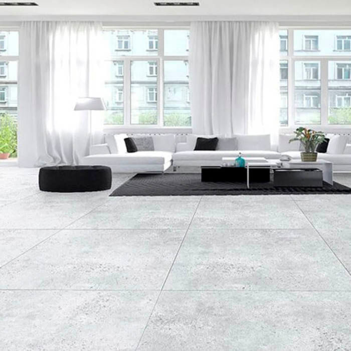 Piso Gres Porcelanico Polaris Silver