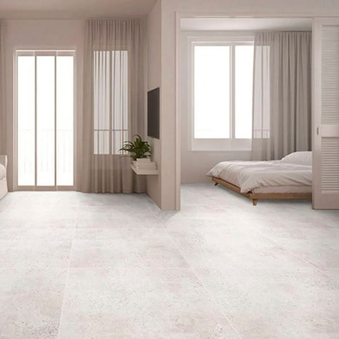 Piso Gres Porcelanico Polaris Bianco