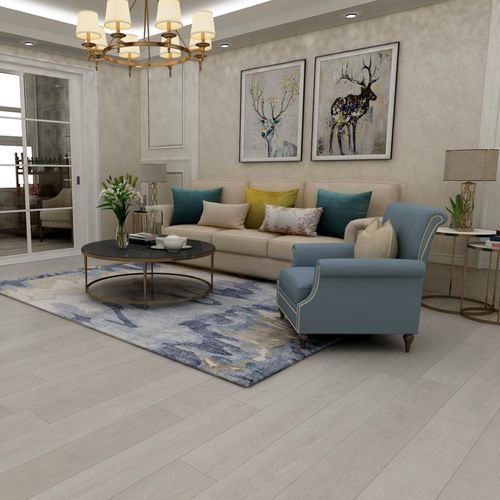 Piso Vinílico SPC Nova Light Grey Oak 1520x183x6 mm