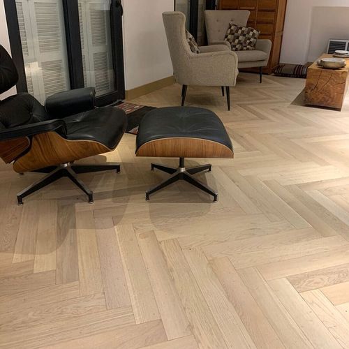 Madera de Ingeniería Roble Pure Grain 600x90x10 mm