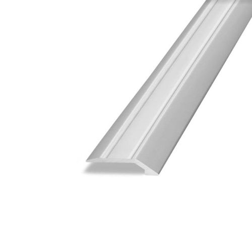 Reducidor de Aluminio Atrim Cromo Mate tiras de 2 ML