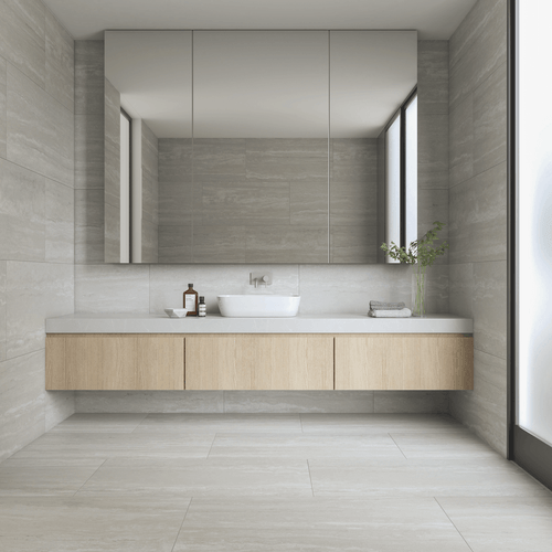 Porcelanato Travertino Grey 60x120 cm