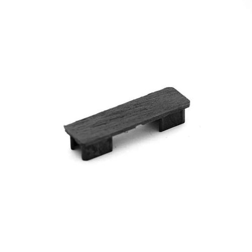 Tapa Viga WPC  Black 50x30 mm