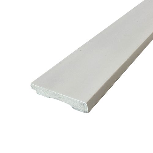 Guardapolvo EPS Recto Blanco 1,3x8x220 cm