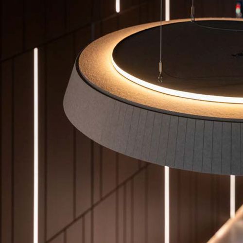 Lampara Acústica ECOcero Circular Small Lampshide 590 mm Eco 107