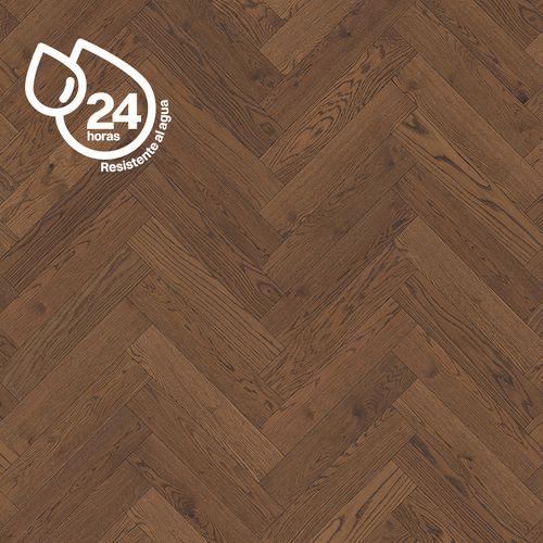 Madera de Ingeniería Swing Hazel Oak Rustic Light 593x121x10 mm