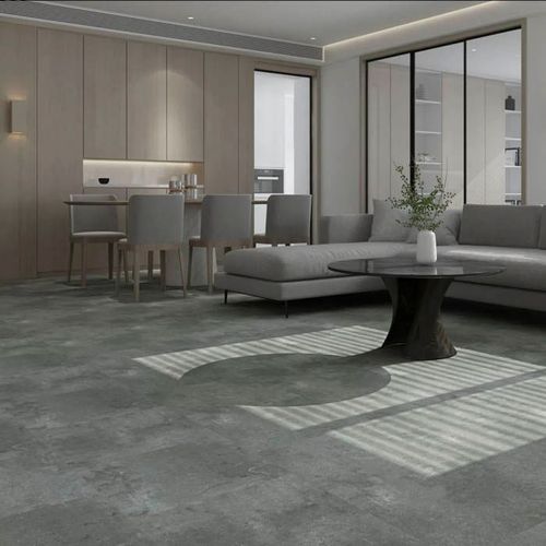 Piso Vinílico SPC Grey Stone 610x610x6 mm
