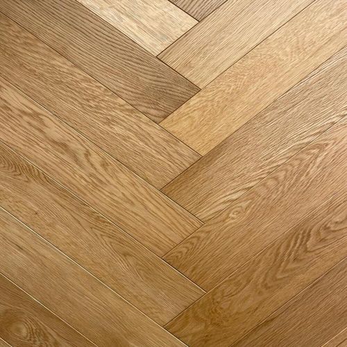 Madera de Ingeniería Roble Herringbone 450x90x10 mm