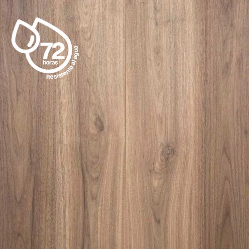 Piso Fotolaminado Light Langley Walnut 1292x193x8 mm