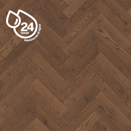 Madera de Ingeniería Swing Hazel Oak Rustic Light 593x121x10 mm