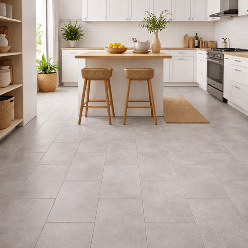 Piso Gres Porcelánico Cemento Metallica White 30x60 cm