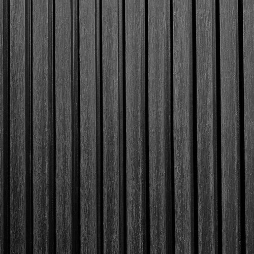 Revestimiento de muro Legacy Wall Panel Black 2900x146x25 mm