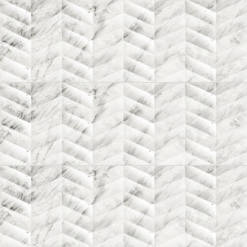 Revestimiento de Muro Terma Mosaic White 40x120 cm