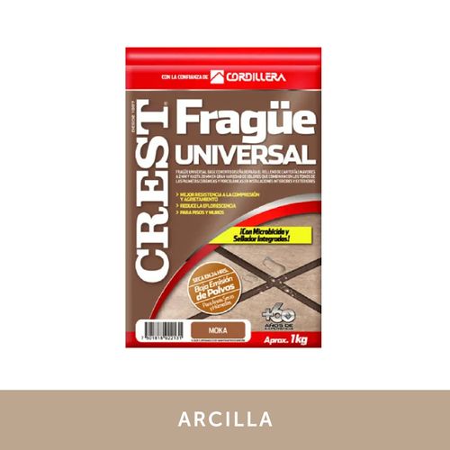 Fragüe Crest Arcilla (1 Kg)