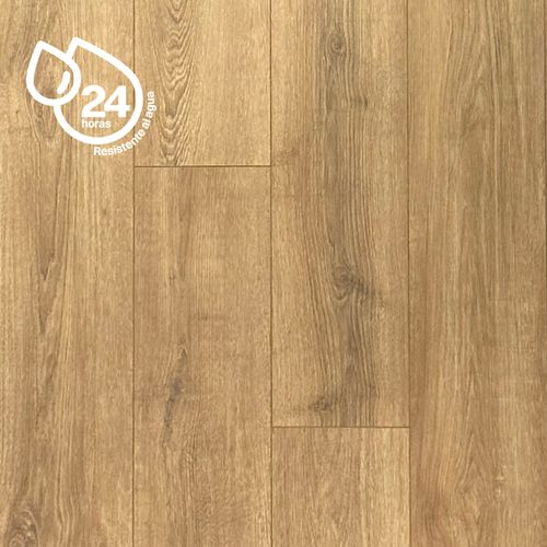 Piso Fotolaminado Clay Sola Oak 1288x195x8mm